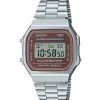 Casio Vintage Digital Stainless Steel Bracelet Quartz A168WA-5A Mens Watch