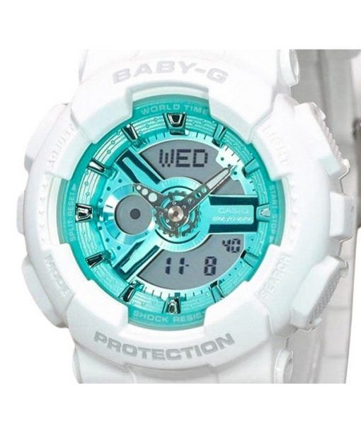 Casio Baby-G Seasonal Collection 2023 Analog Digital Green Dial Quartz BA-110XWS-7A 100M Women's Watch