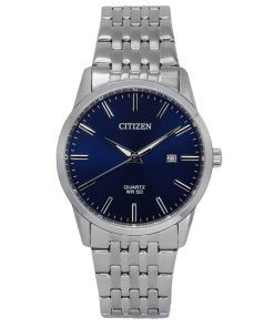 Citizen Stainless Steel Bracelet Midnight Blue Dial Quartz BI5000-87L Mens Watch