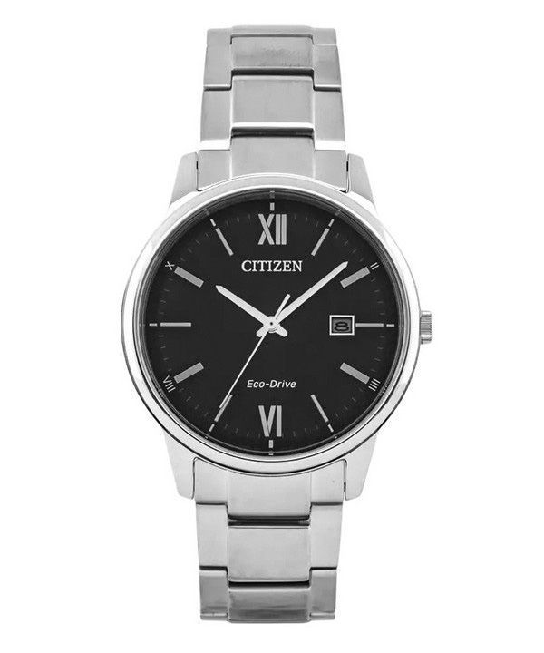 Citizen Eco-Drive Stainless Steel Black Dial BM6978-77E Men's Watch