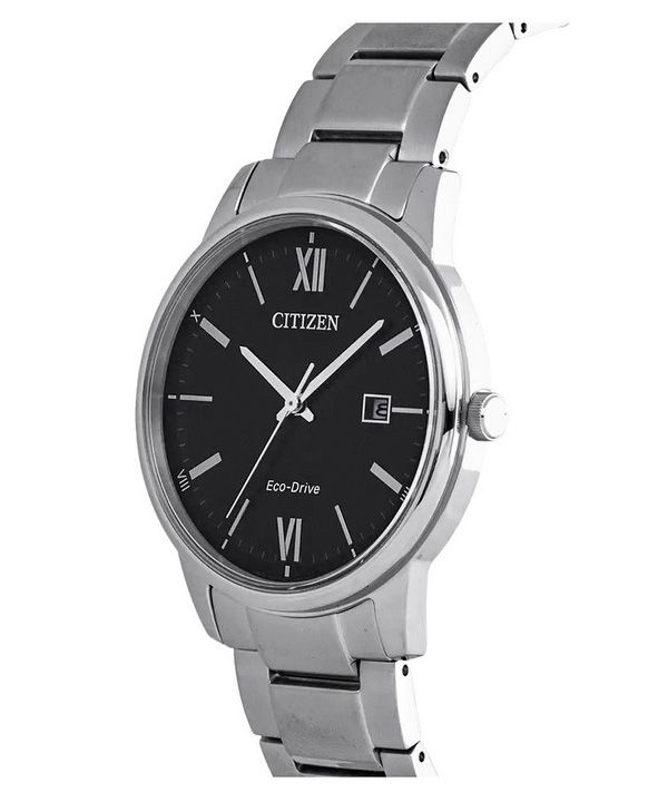 Citizen Eco-Drive Stainless Steel Black Dial BM6978-77E Men's Watch