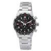 Citizen Eco-Drive Chronograph Stainless Steel Black Dial CA0790-83E 100M Mens Watch