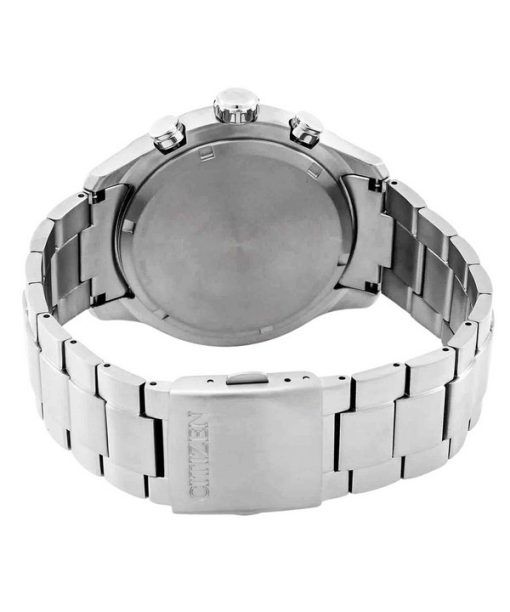 Citizen Eco-Drive Chronograph Super Titanium Black Dial CA0810-88E 100M Men's Watch