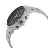 Citizen Eco-Drive Chronograph Stainless Steel Black Dial CA0840-87E 100M Mens Watch