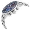 Citizen Brycen Chronograph Stainless Steel Blue Dial Eco-Drive CA0850-59L 100M Men's Watch