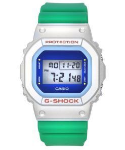 Casio G-Shock Euphoria Series Digital Green Resin Strap Quartz DW-5600EU-8A3 200M Men's Watch