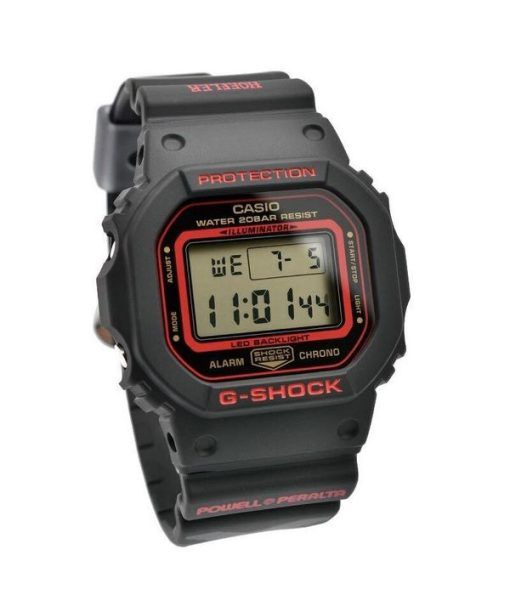 Casio G-Shock Digital Kelvin Hoefler X Powell Peralta Collaboration Quartz DW-5600KH-1 200M Mens Watch