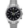Casio Edifice Standard Chronograph Stainless Steel Black Dial Quartz EFR-574D-1A 100M Mens Watch