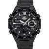 Casio Edifice Analog Digital Stainless Steel Black Dial Quartz EFV-C110DC-1A 100M Men's Watch