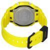 Casio G-Shock Mobile Link Analog Digital Yellow Resin Strap Black Dial Solar GA-B2100C-9A 200M Men's Watch