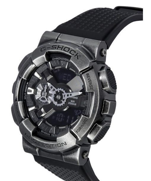 Casio G-Shock Analog Digital Resin Strap Grey Dial Quartz GM-110VB-1A 200M Men's Watch