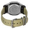 Casio G-Shock Utility Metal Collection Analog Digital Cloth Strap Black Dial Quartz GM-2100C-5A 200M Men's Watch