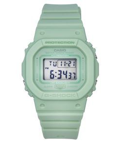 Casio G-Shock Digital Green Resin Strap Green Dial Quartz GMD-S5600BA-3 200M Women's Watch