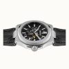 Ingersoll The Catalina Leather Strap Black Skeleton Dial Automatic I12502 Mens Watch