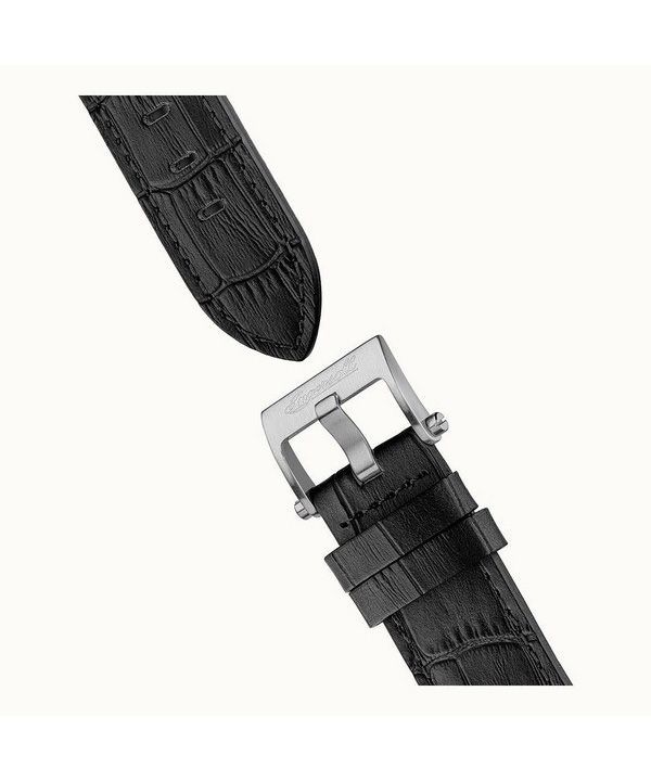 Ingersoll The Catalina Leather Strap Black Skeleton Dial Automatic I12502 Mens Watch