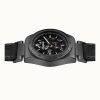 Ingersoll The Scovill Black Leather Strap Black Skeleton Dial Automatic I13902 100M Mens Watch