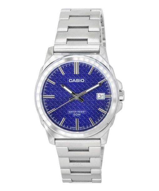 Casio Standard Analog Stainless Steel Blue Dial Quartz MTP-E720D-2A Men's Watch