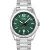 Casio Standard Analog Stainless Steel Green Dial Quartz MTP-E725D-3A Men's Watch