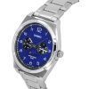 Casio Standard Analog Stainless Steel Moon Phase Blue Dial Quartz MTP-M300D-2A Men's Watch