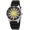 Citizen Promaster Marine Rubber Strap Yellow Dial Automatic Divers NY0120-01X 200M Mens Watch