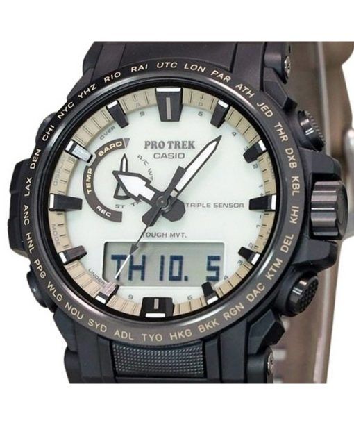 Casio Protrek Climber Line Bio Based Resin Strap Full Luminous Dial Solar PRW-61LD-5 100M Men's Watch