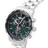 Zeppelin Night Cruise Chronograph Stainless Steel Green Dial Quartz 7288M4set 100M Men's Watch With Extra Strap