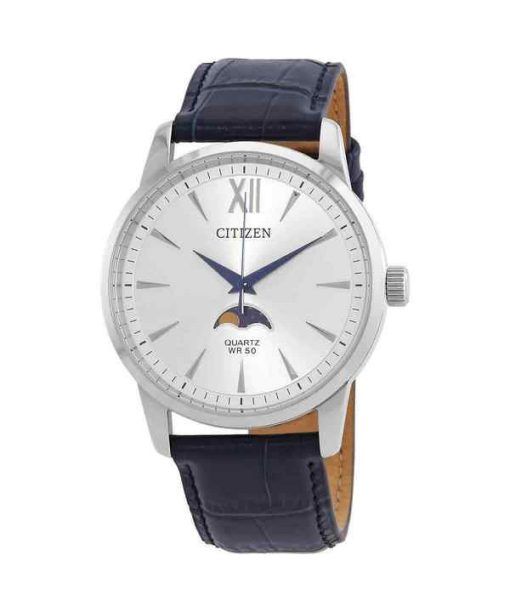 Citizen Moonphase Silver Dial Quartz AK5000-03A Men's Watch