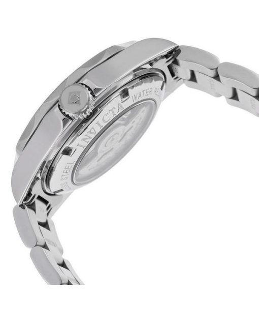 Invicta Pro Diver Stainless Steel Silver Dial Automatic Divers 17041 200M Mens Watch