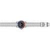 Invicta Pro Diver GMT Stainless Steel Black Dial Quartz Divers 43968 200M Mens Watch
