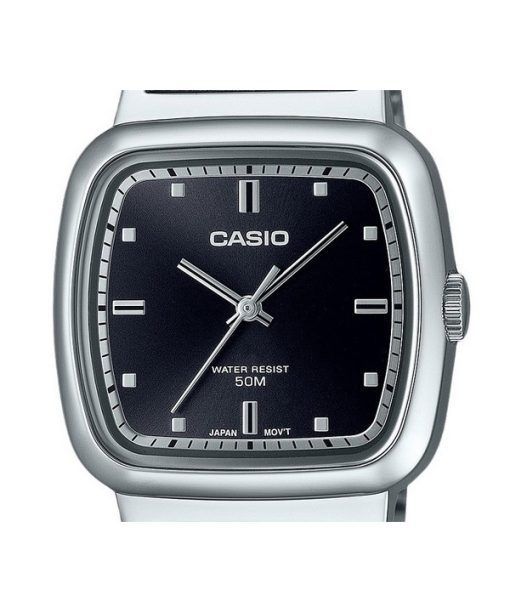 Casio Standard Analog Stainless Steel Black Dial Quartz LTP-B140D-1A Mens Watch
