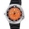 Ratio FreeDiver Helium Safe Sapphire Quartz Orange Dial 1038EF102V-ORG Men's 1000M Watch