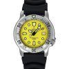 Ratio FreeDiver Professional Sapphire Yellow Dial Quartz 22AD202-YLW 200M Men's Watch