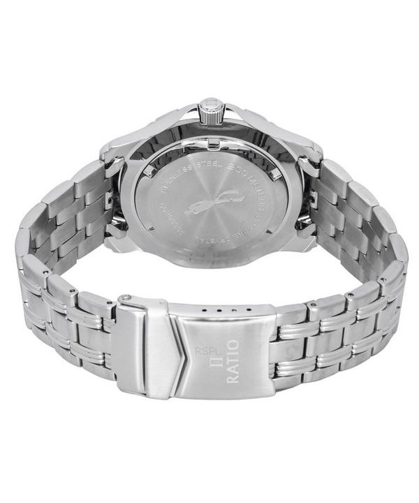 Ratio FreeDiver Professional Sapphire Sunray Orange Dial Quartz 36JL140-ORG 200M Men's Watch