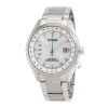 Citizen Eco-Drive Perpetual Radio-Controlled GMT Stainless Steel White Dial CB0270-87A 100M Mens Watch