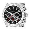 Festina Chrono Sport Stainless Steel Black Dial Quartz F20668-4 100M Mens Watch