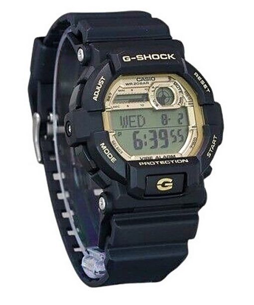 Casio G-Shock 10th Anniversary Digital Resin Strap Gold Dial Quartz GD-350GB-1 200M Mens Watch