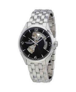 Hamilton Jazzmaster Stainless Steel Open Heart Black Dial Automatic H32705131 Mens Watch