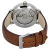 Iron Annie Bauhaus Leather Strap Beige Dial Automatic 50605 Men's Watch