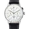 Iron Annie G38 Dessau Leather Strap Silver Dial Automatic 53621 Men's Watch