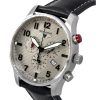 Iron Annie D-Aqui Chronograph Leather Strap Grey Dial Quartz 56844 100M Men's Watch
