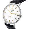 Iron Annie Classic Leather Strap Silver Dial Quartz 59384 Men's Watch