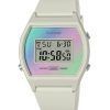 Casio Digital Resin Strap Multicolor Dial Quartz LW-205H-8 Womens Watch