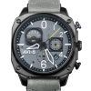 AVI-8 Hawker Hunter Retrograde Chronograph Sea Grey Dial Quartz AV-4052-03 Men's Watch