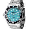 Invicta Pro Diver Lefty Stainless Steel Turquoise Dial Automatic Diver's 44045 200M Men's Watch