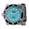 Invicta Pro Diver Lefty Stainless Steel Turquoise Dial Automatic Diver's 44045 200M Men's Watch