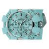 Invicta Bolt Chronograph GMT Silicone Strap Turquoise Dial Quartz Diver's 45168 200M Men's Watch
