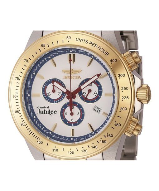 Invicta Cruiseline Chronograph Limited Edition White Dial Quartz Diver's 46145 200M Men's Watch