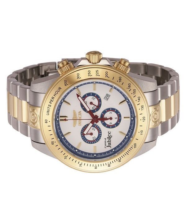 Invicta Cruiseline Chronograph Limited Edition White Dial Quartz Diver's 46145 200M Men's Watch