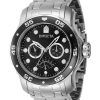 Invicta Pro Diver Retrograde GMT Black Dial Quartz Diver's 46992 200M Men's Watch