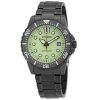Citizen Stainless Steel Green Luminous Dial Automatic NJ0177-84X 100M Men's Watch